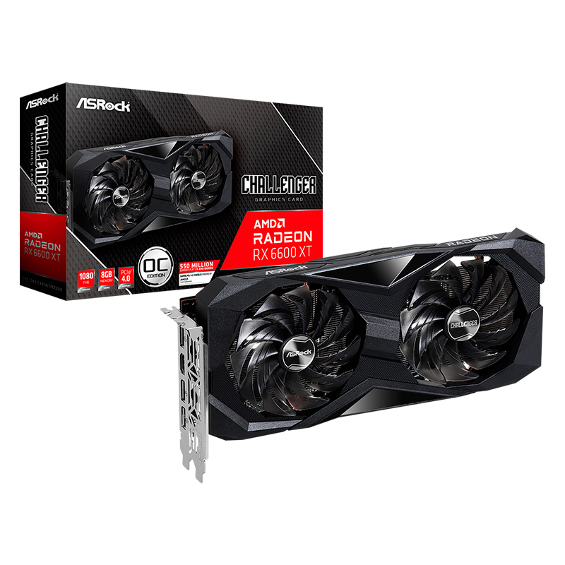 Rx 6600 Xt Asrock Challenger 8gb (usada) Cc