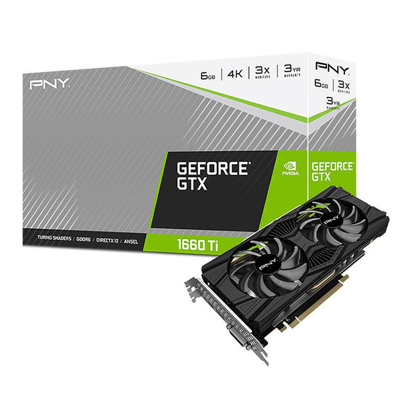 Gtx 1660 Ti Pny Dual 6gb (usada) Sc