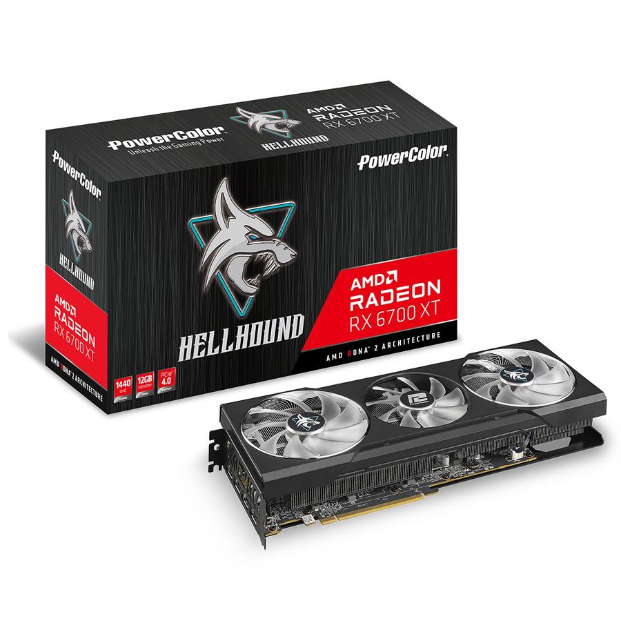 Rx 6700 Xt 12gb Hellhound (sc)