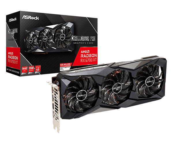Rx 6700 Xt Asrock Challenger Pro 12gb (usada)