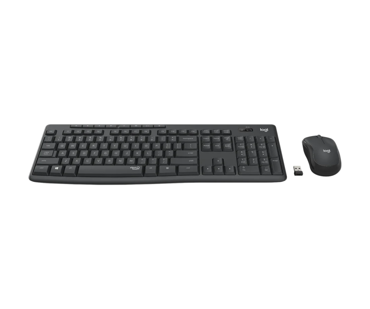 Teclado + Mouse Logitech Wir Mk295 Silent Blk