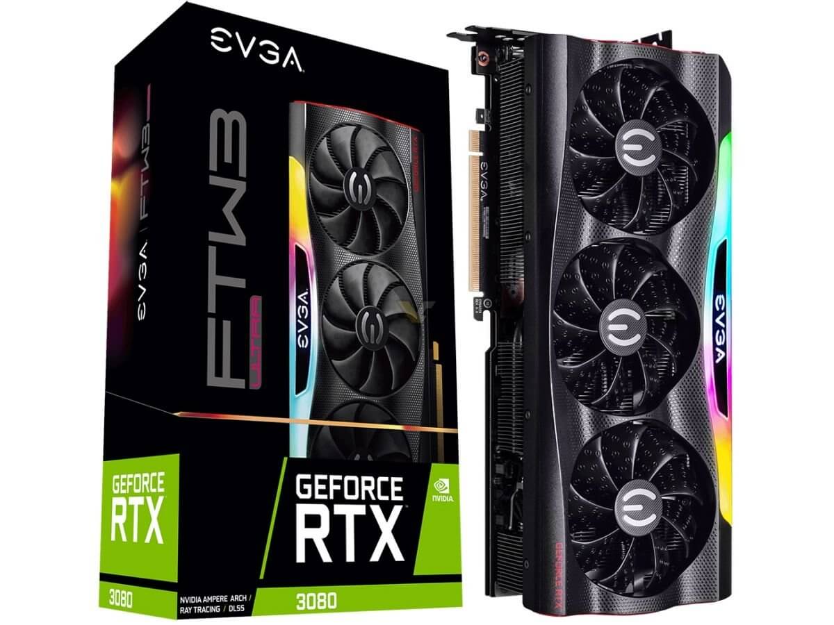 Rtx 3080 Evga Ftw3 Ultra 10gb (usada) Cc