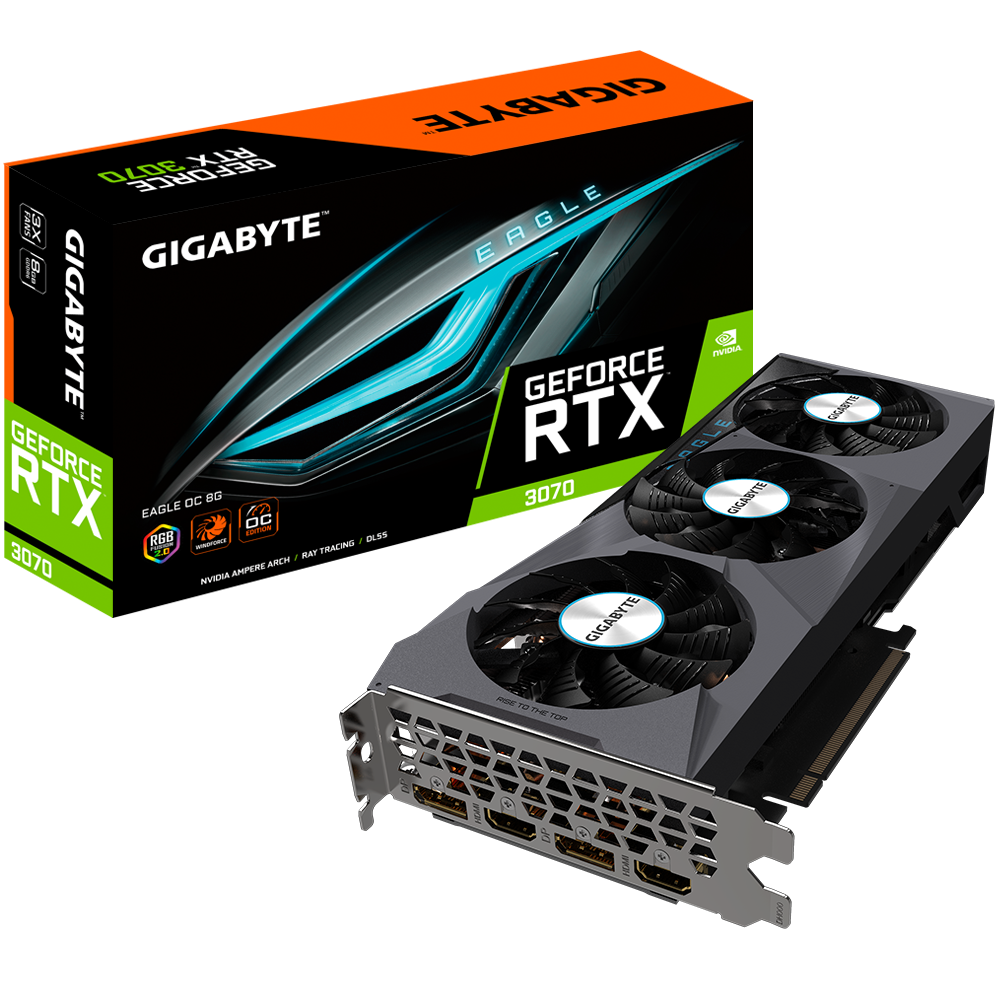 Rtx 3070 Gigabyte Eagle 8gb (usada) Sc