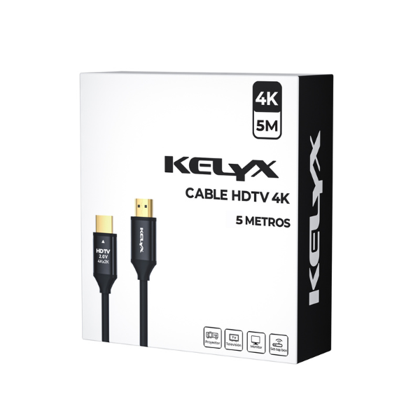 Cable Kelyx Hdmi 4k - 5 Metros