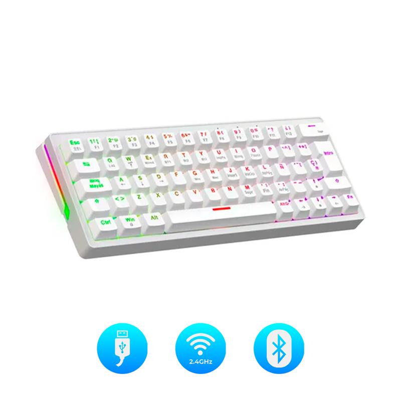 Teclado Mecanico Gamer Solarmax 60 -por-ciento Switch Red Rgb