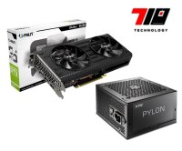 Rtx 3060 Ti 8gb Palit Dual + Fuente 750w Pylon (usado)