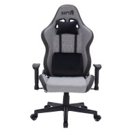 Silla Gamer Raptor Throne R1 Tela Gris