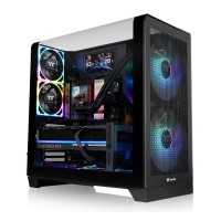 Gabinete Thermaltake View 390 Air Mid- Tg Curvo Fan X2 Black