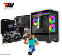 Pc Gamer Ryzen 5 5500 + Rtx 2060 6gb + 16gb Memoria Ram