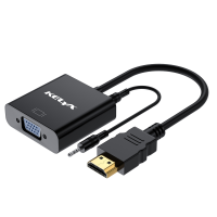 Adaptador Kelvx Hdmi A Vga 1080p C-audio