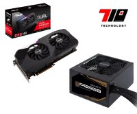Rx 6700 Xt 12gb Asus Dual + Fuente 650w Gigabyte 80+ Bronze (usado)