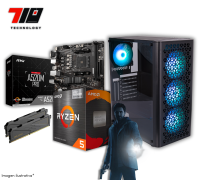Pc Gamer Ryzen 5 5600gt + 16gb Ram (pc Para Futura Placa De Video)