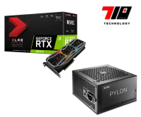 Rtx 3070 Pny Xlr8 Revel 8gb+ Fuente 750w Xpg Pylon 80+ Bronze (usado)