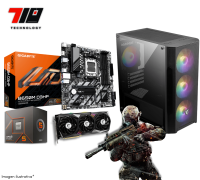 Pc Gamer Am5 Ryzen 5 8400f + Rtx 3070 8g + 16gb Ram