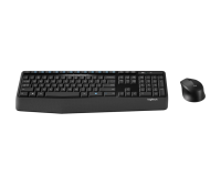 Teclado + Mouse Logitech Wir Mk345 Black