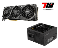 Rtx 3080 Msi Ventus X3 10g + Fuente 850w Gigabyte 80+ Gold (usada)