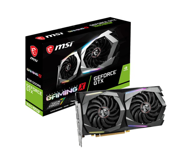 GTX 1660 SUPER MSI GAMING X 6GB (usada) 12 MESES DE GARANTIA