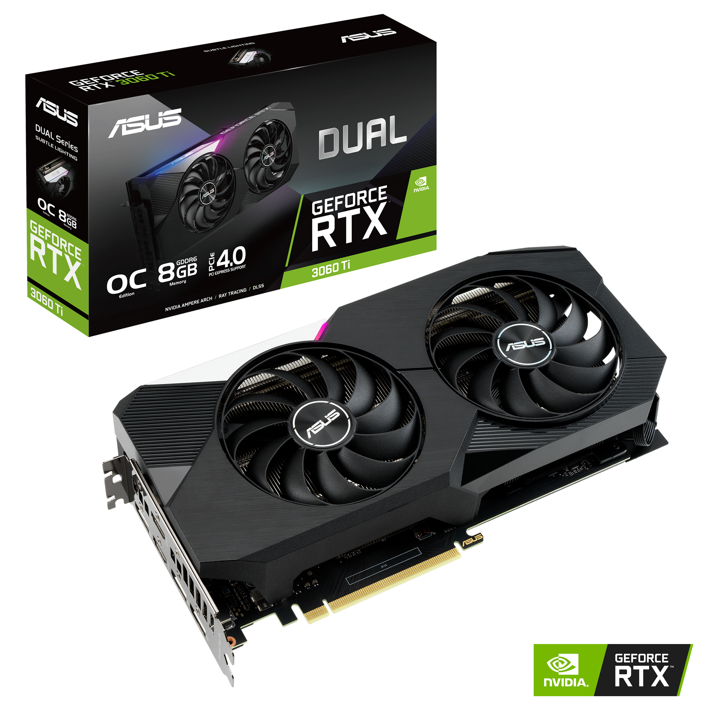 RTX 3060 Ti 8GB ASUS DUAL OC (usada) 12 MESES DE GARANTIA
