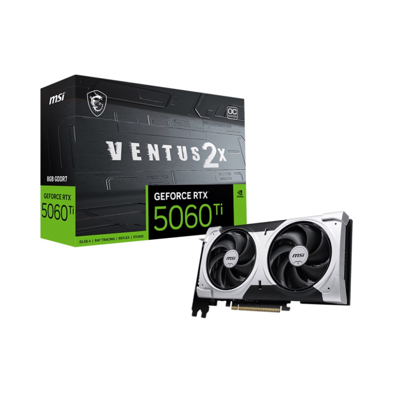 NVIDIA RTX 5060Ti 8GB Msi Ventus X2 OC Plus