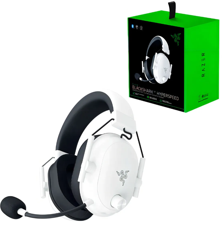 auriculares gamer razer blackshark v2 x White