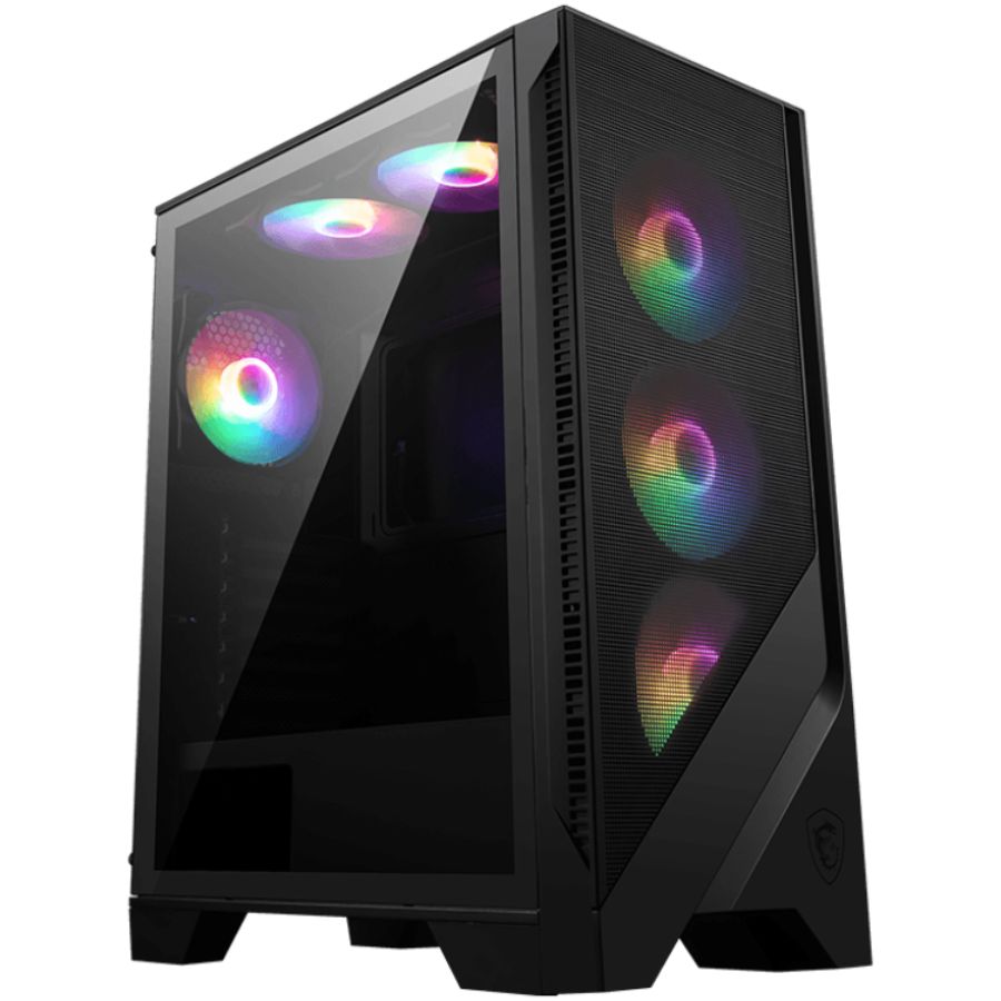 Gabinete Msi Mag Forge 120a Airflow Mid Tower C/templado Led