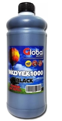 Tinta Negra 1L Global Compatible Con Hp Epson Brother
