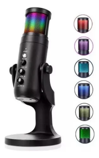 Micrófono Profesional Condenser Soul Live Xmic 400 Gaming 