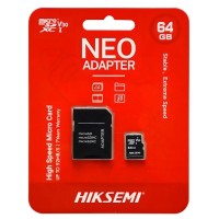 Memoria Micro Sd 64 Gb Con Adaptador Sd Hiksemi