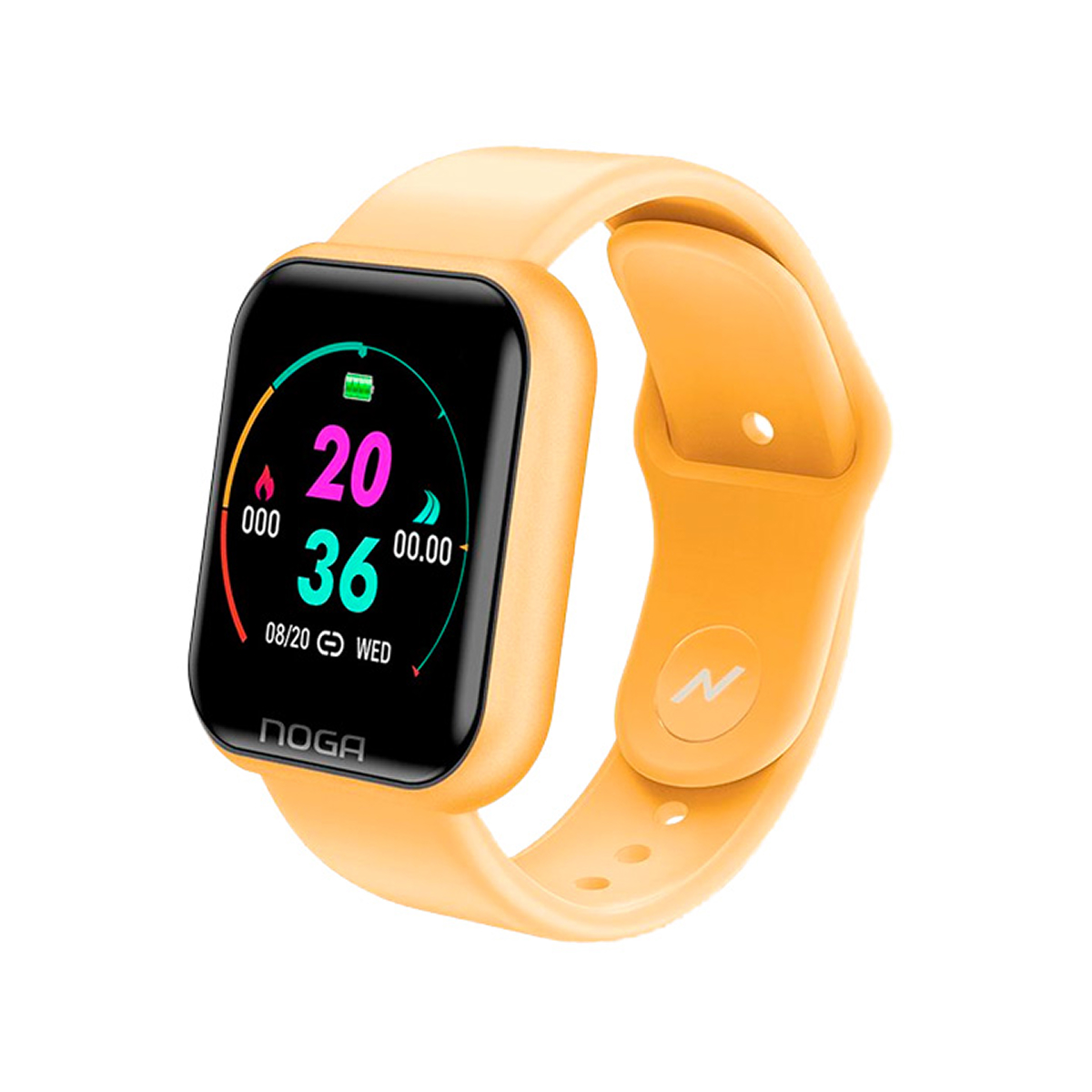 SMARTWATCH NOGA NG-SW04 - AMARILLO