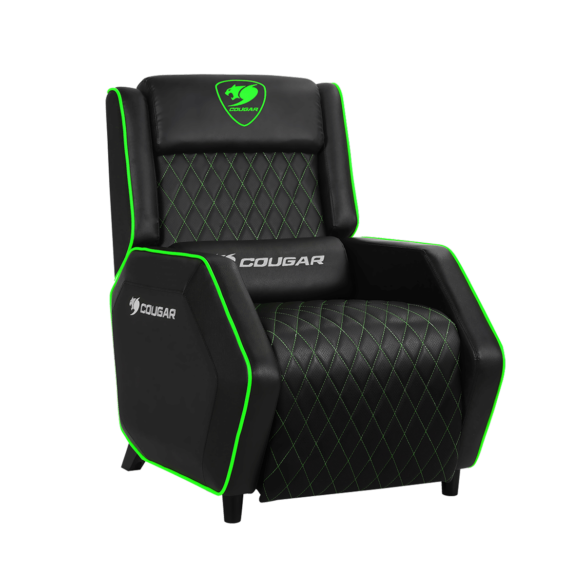 SILLA GAMER COUGAR RANGER SILLON NEGRO/VERDE