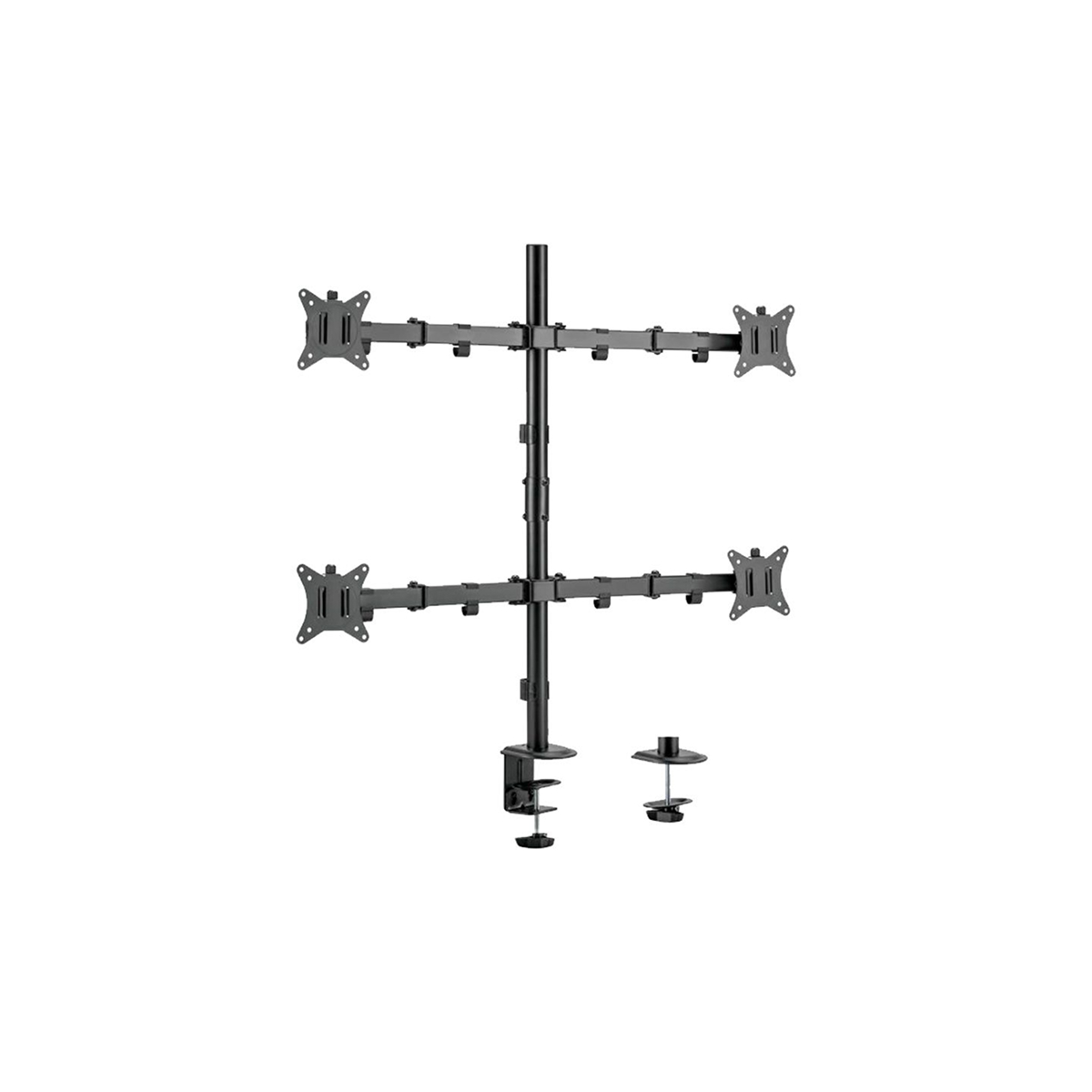 SOPORTE ESCRITORIO PARA 4 MONITORES OB-LCD4M