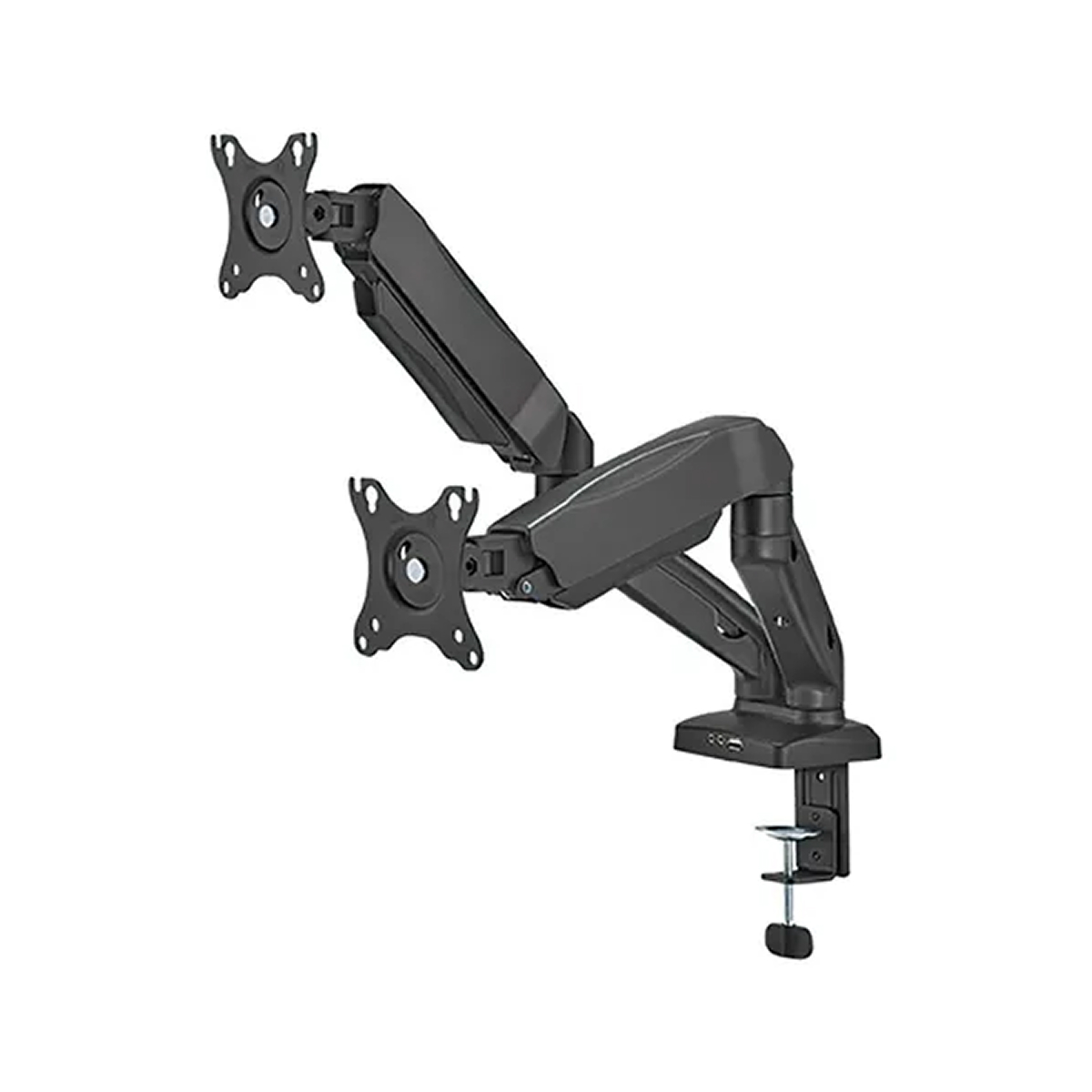 SOPORTE ESCRITORIO CON DOBLE BRAZO PARA PANTALLAS DE 17