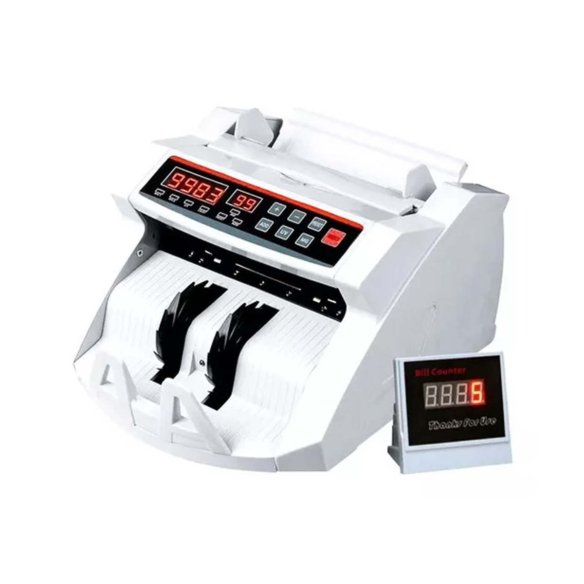CONTADORA DE BILLETES DAEWOO CON DETECTOR DE BILLETES FALSOS