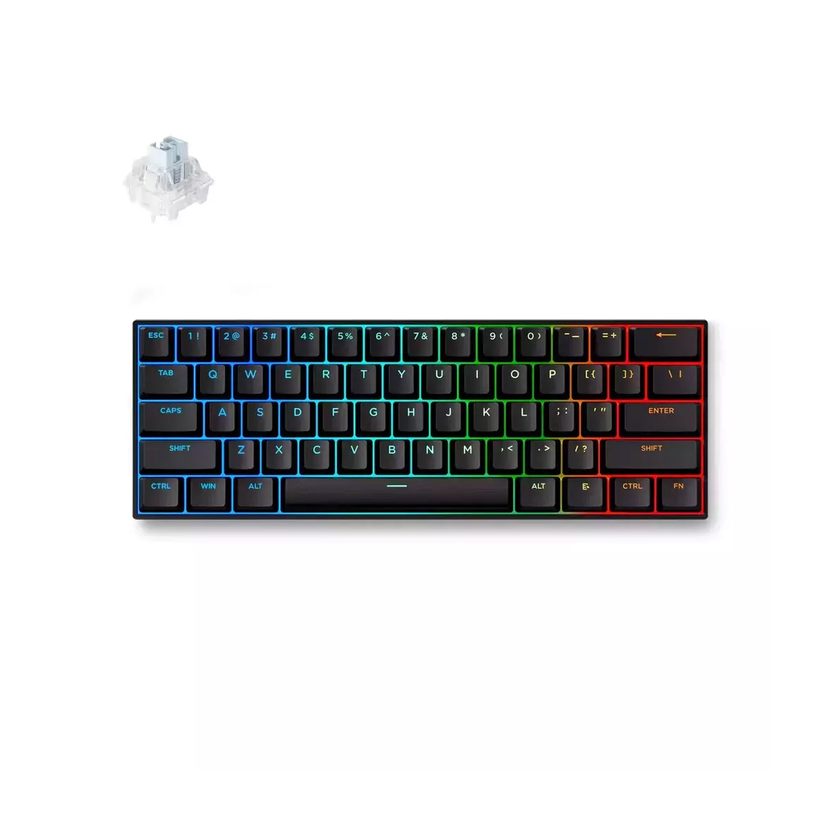 TECLADO MAGNETICO RGB MCHOSE ACE 60 PRO ICE BLUE MAGNETIC SWITCH