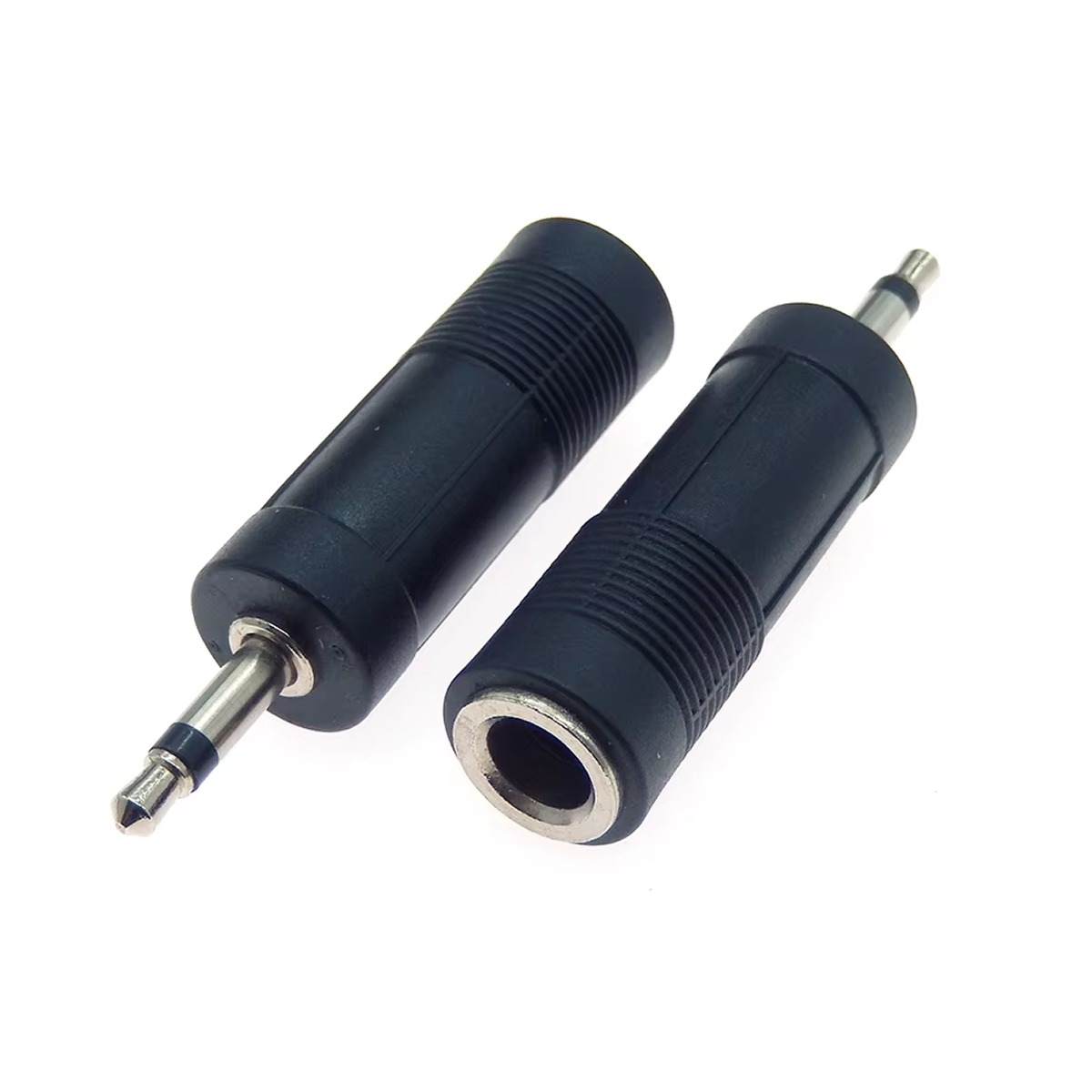 ADAPTADOR 1 PLUG 6.5MM HEMBRA A 1 JACK 3.5MM MACHO (MONO)