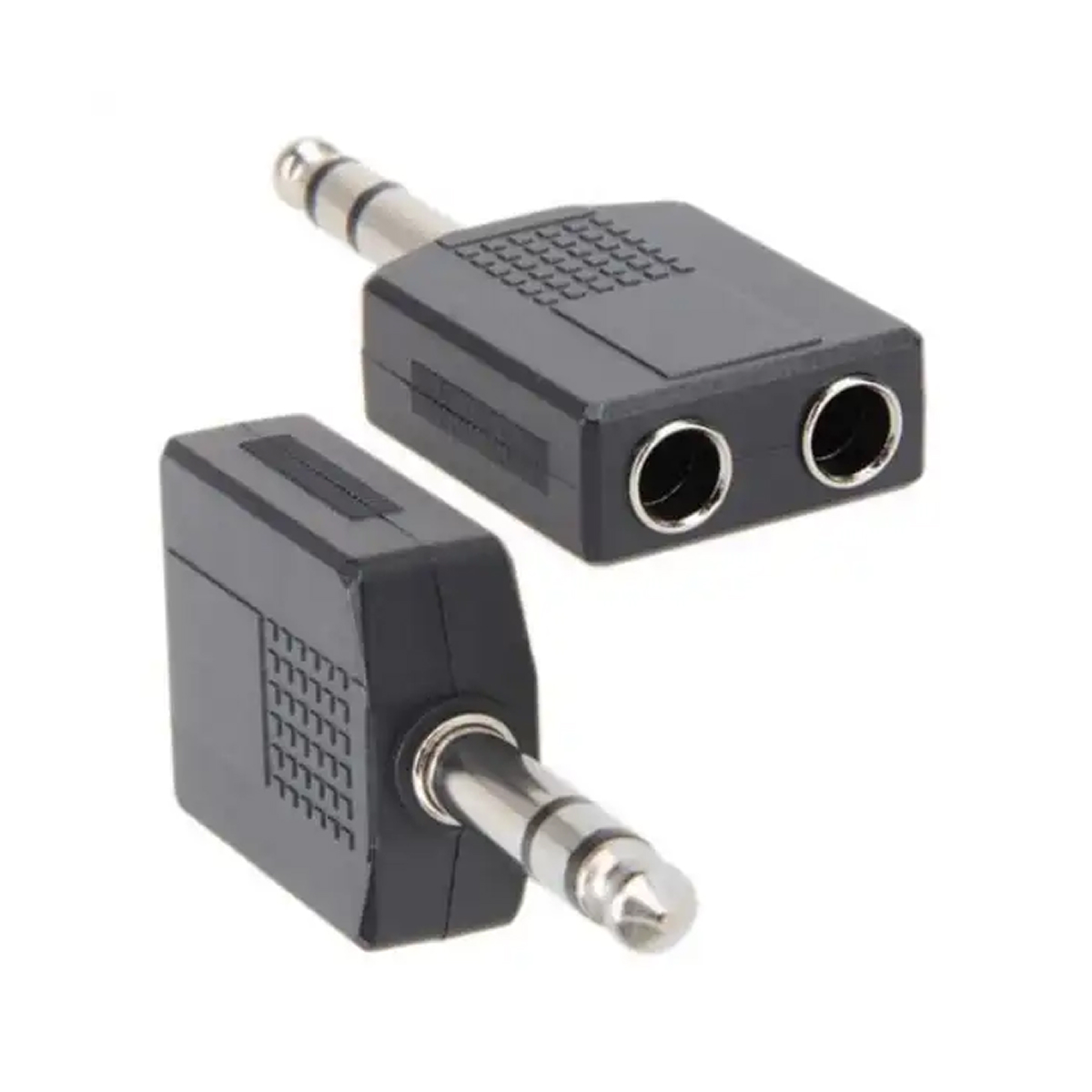ADAPTADOR 2 PLUG 6.5MM A PLUG 6.5MM (STEREO)