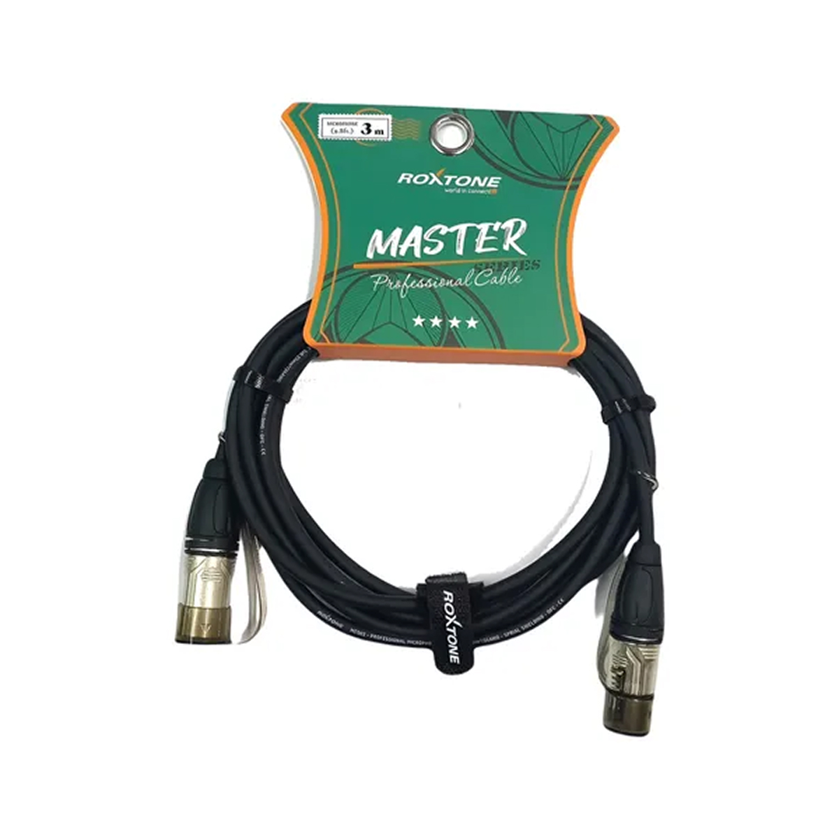 CABLE DE MICROFONO 3 METROS ROXTONE MASTER SERIES MMXX600L0030