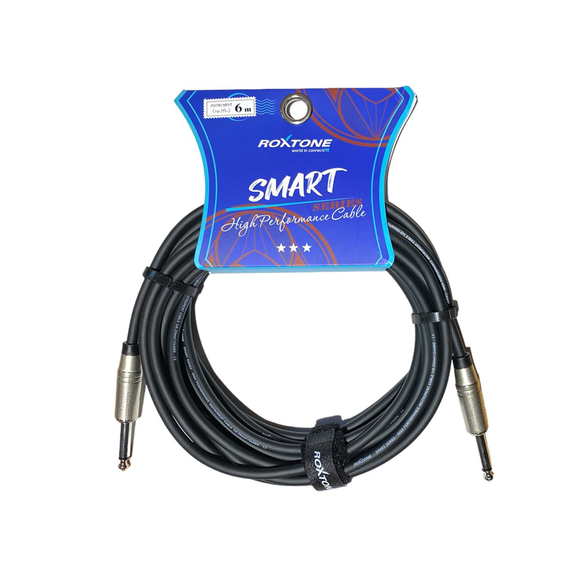 CABLE PLUG 6.5 MM A 6.5MM 6 METROS ROXTONE SMART SERIES