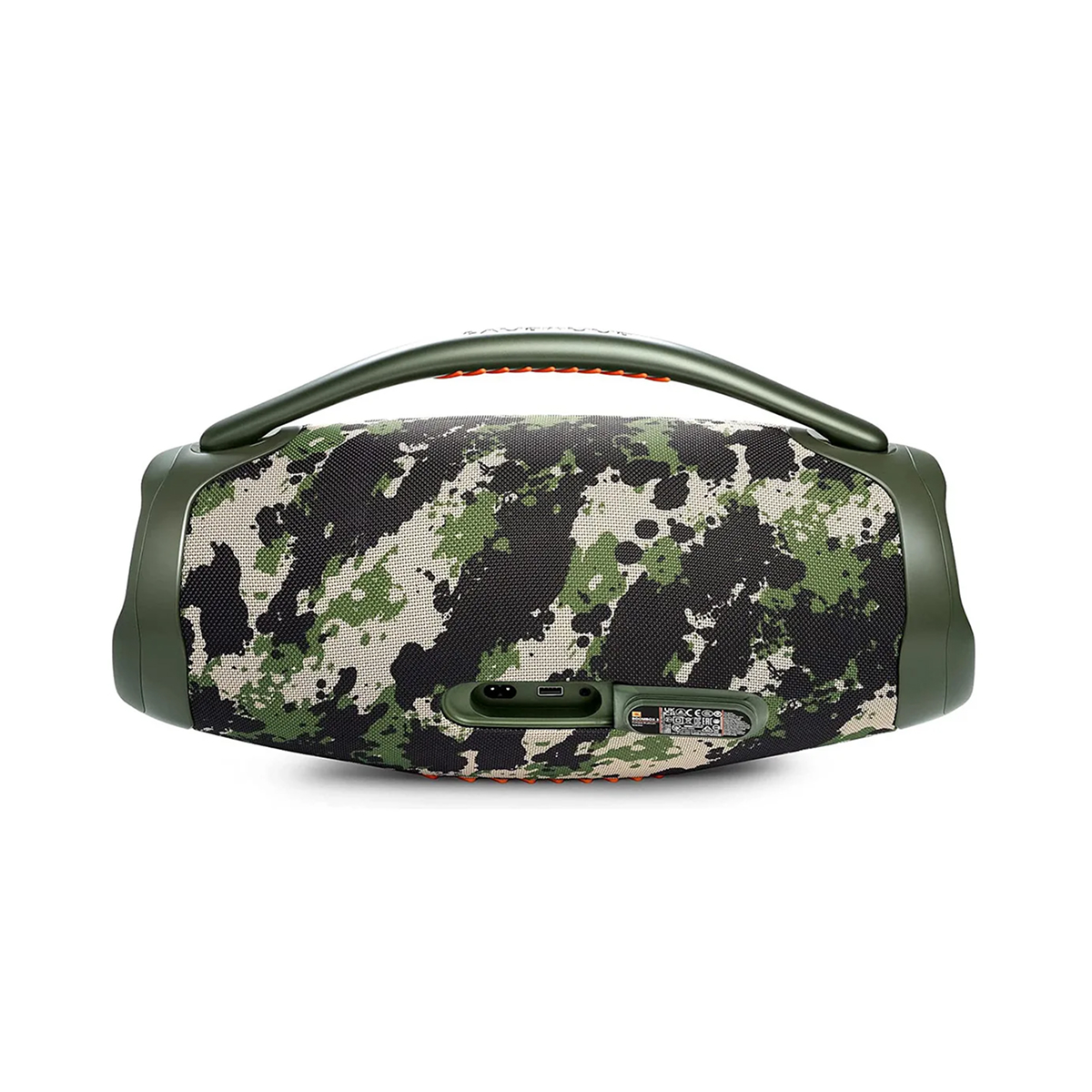 PARLANTE PORTÁTIL BLUETOOTH 80W JBL BOOMBOX 3 CAMUFLADO VERDE