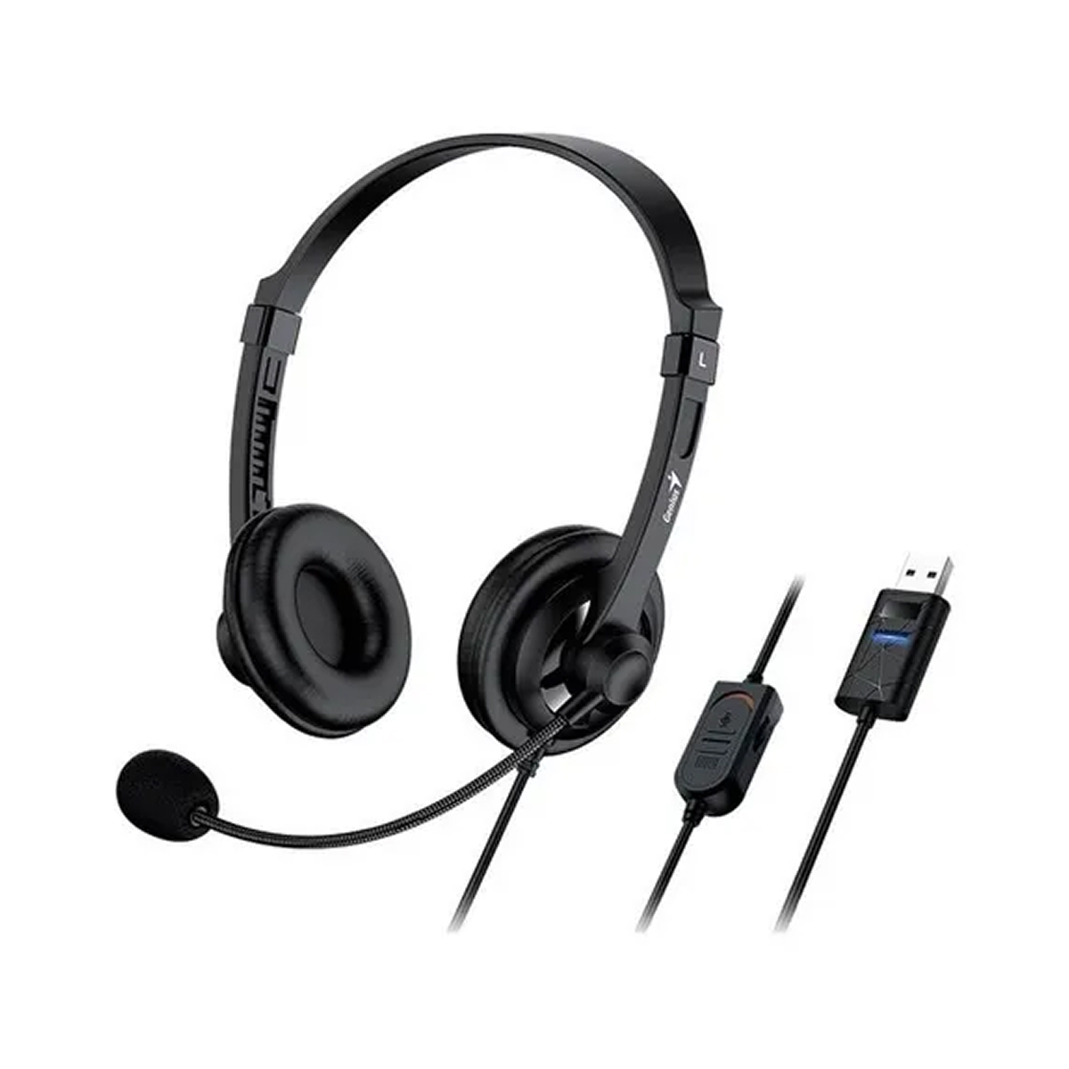 AURICULARES CON MICROFONO GENIUS HS-230U USB-A