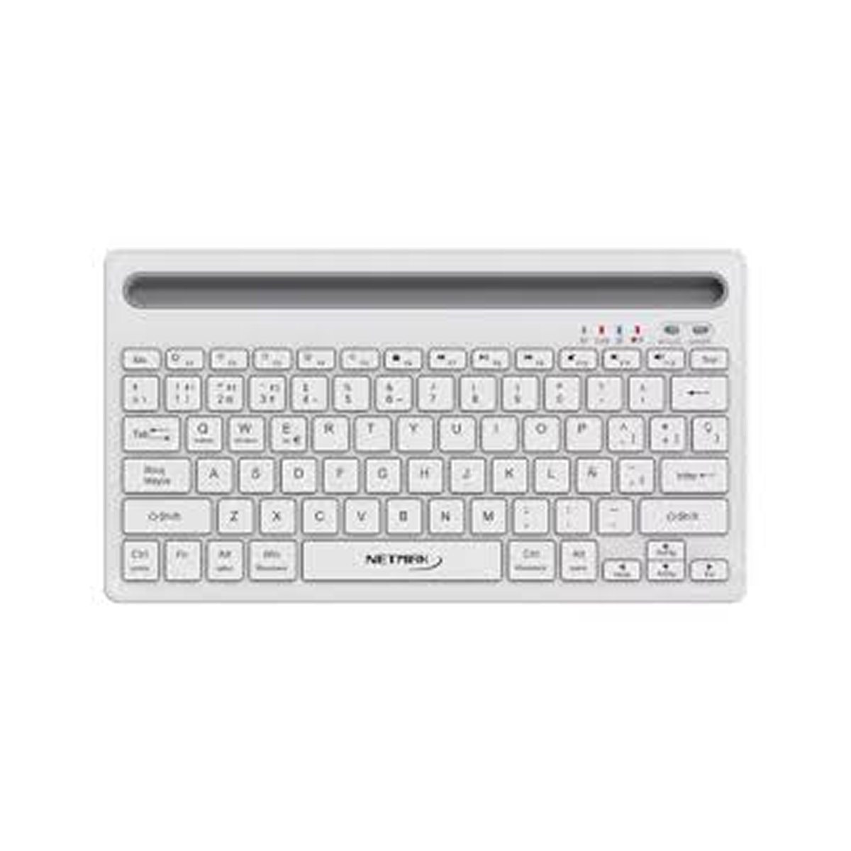 TECLADO INALAMBRICO NETMAK NM-KB650-W 5.0 BLANCO