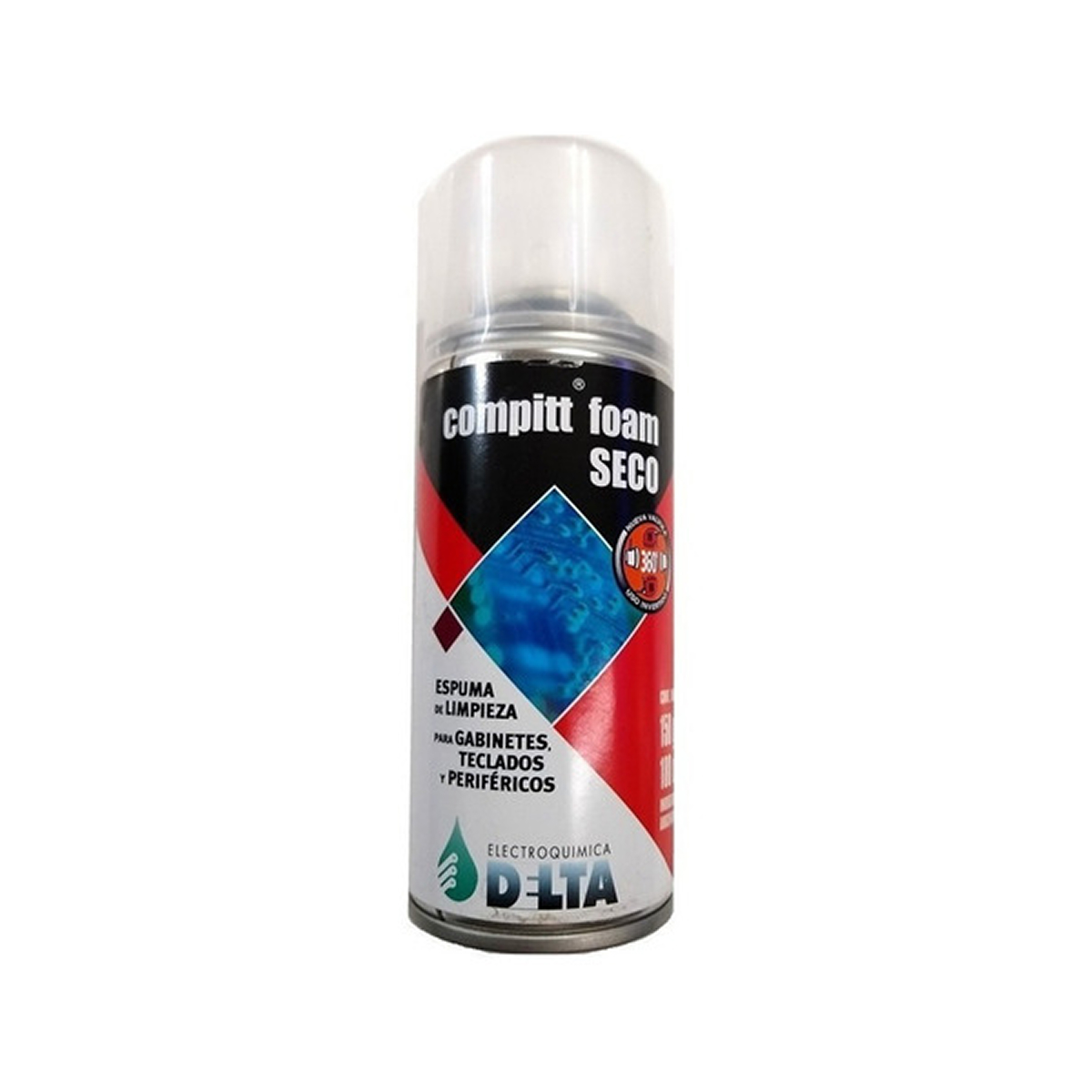 ESPUMA DE LIMPIEZA DELTA COMPITT FOAM SECO 150GR
