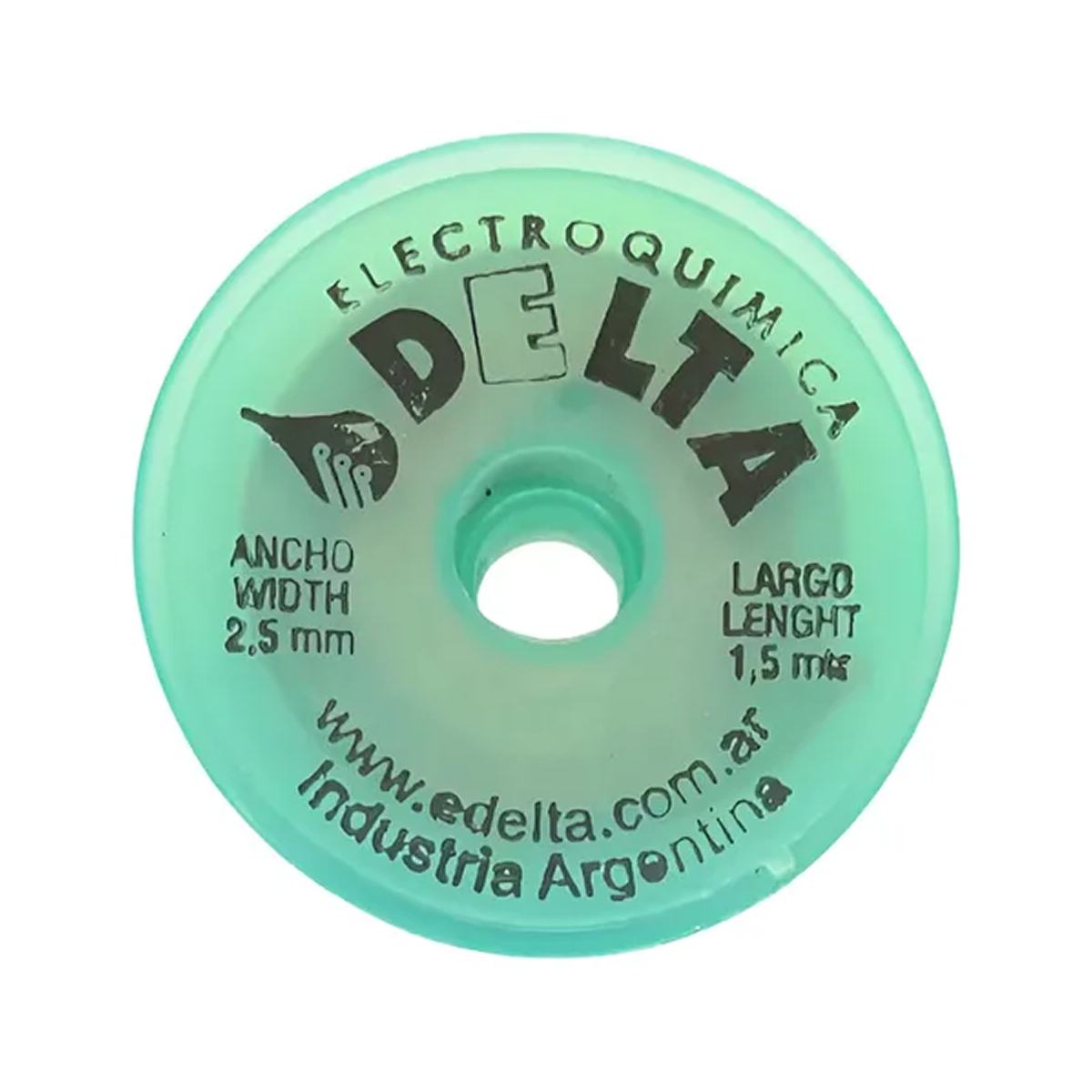 MALLA DESOLDANTE DELTA 2.5MM X 1.5MTS