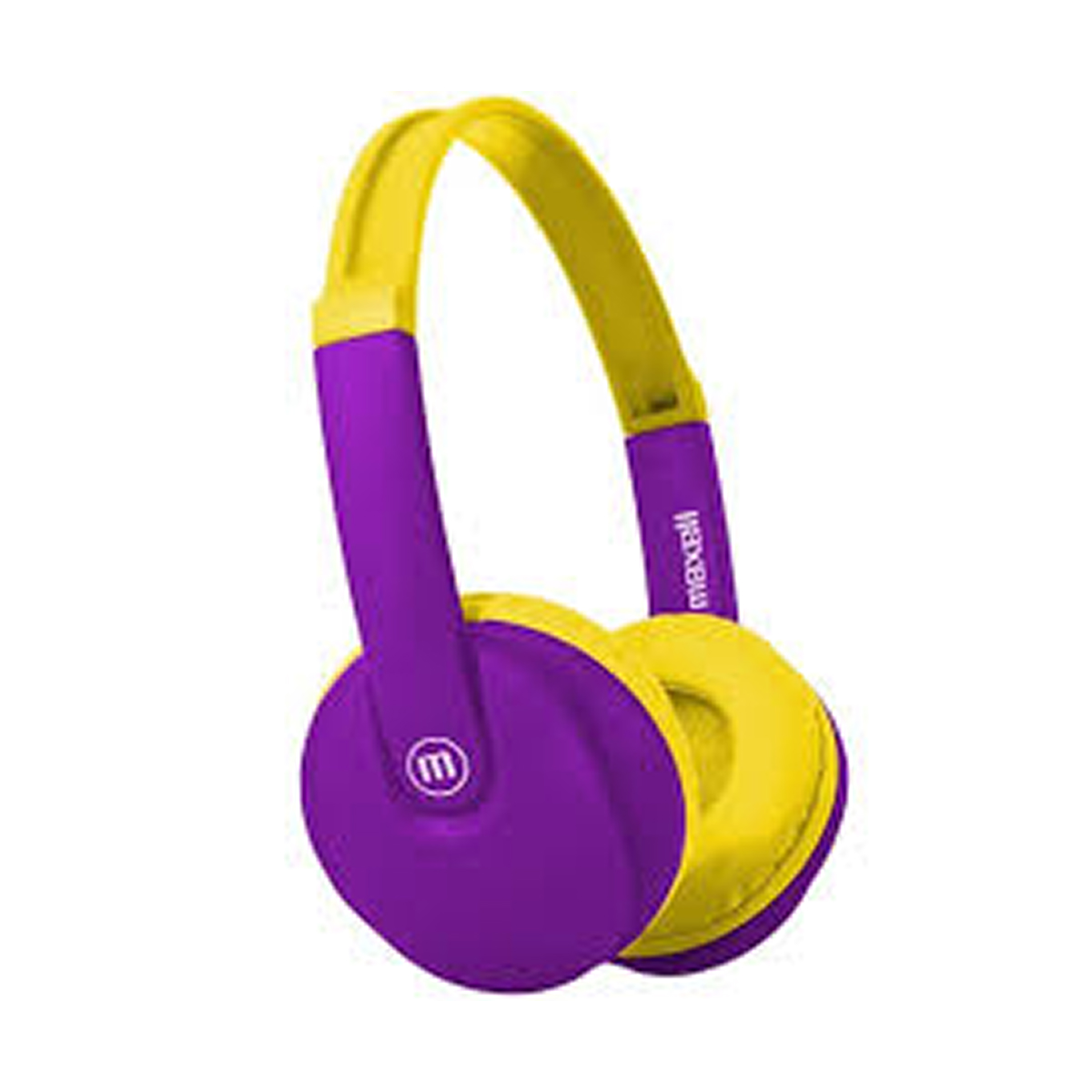 AURICULARES INALAMBRICOS MAXELL HP-BT350 KIDS MORADO/AMARILLO