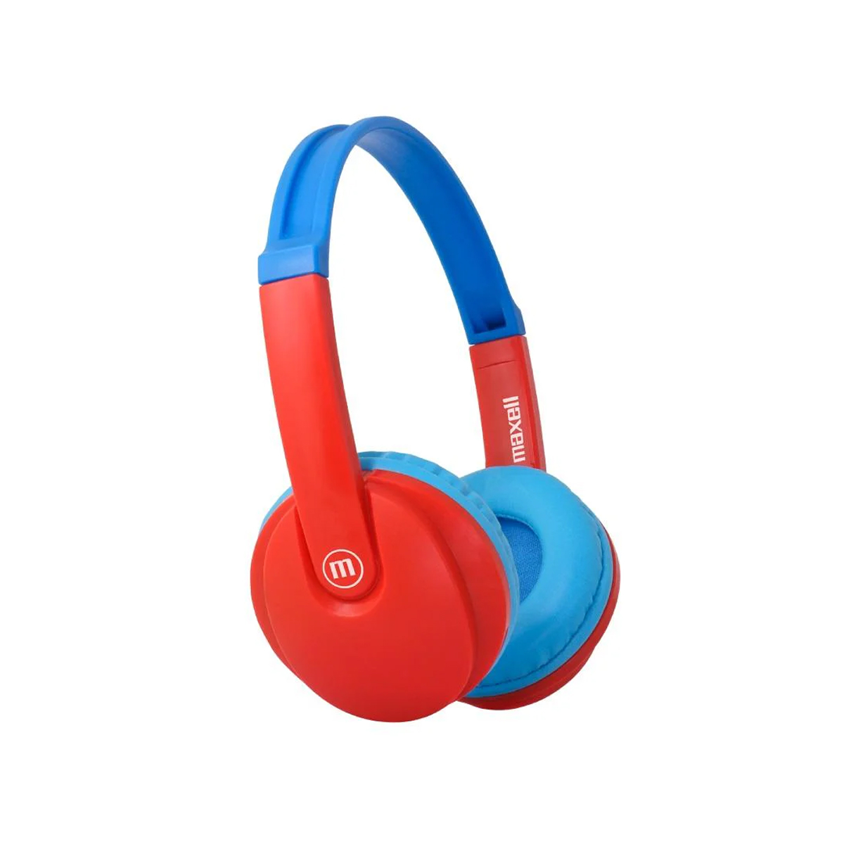 AURICULARES INALAMBRICOS MAXELL HP-BT350 KIDS ROJO/CELESTE