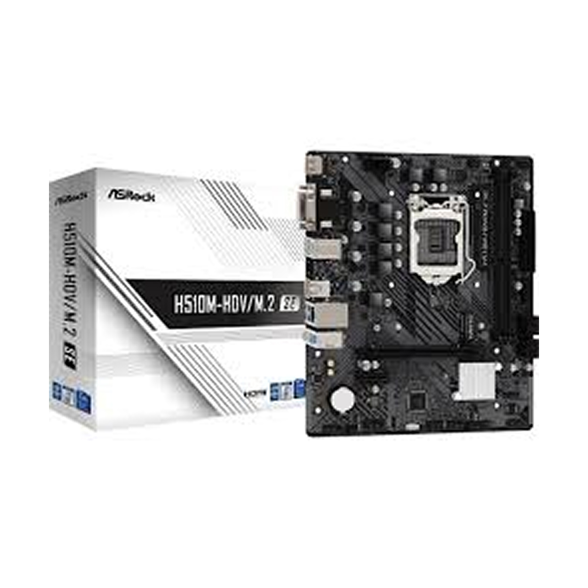 MOTHERBOARD LGA1200 ASROCK H510M-HDV/M.2 SE
