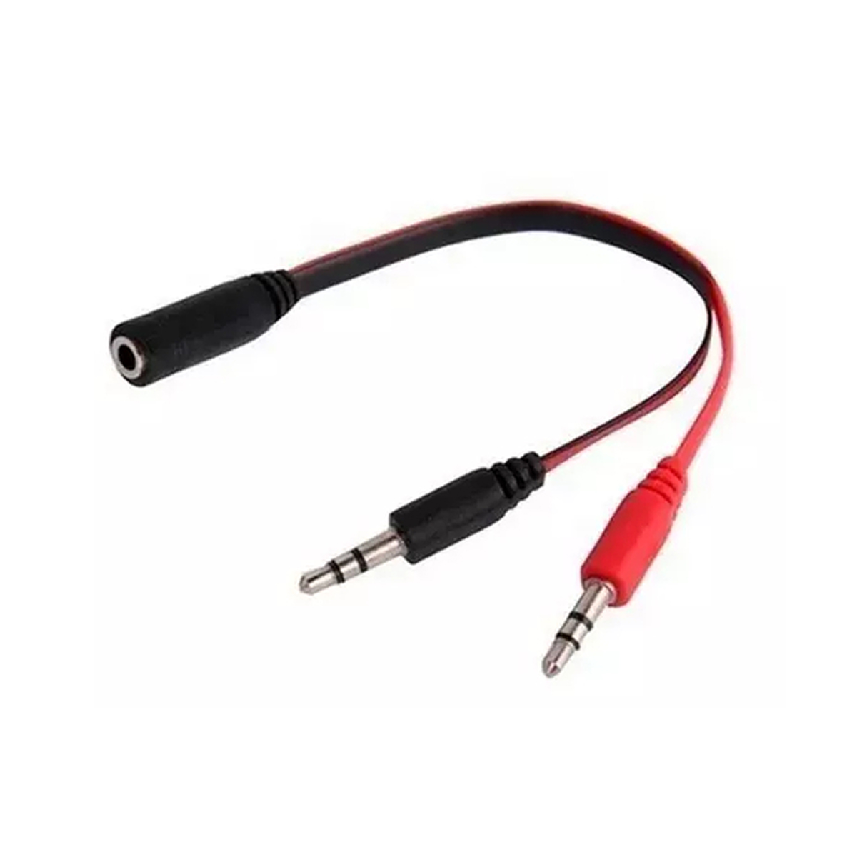 ADAPTADOR JACK 3.5MM HEMBRA A 2 3.5MM MACHO