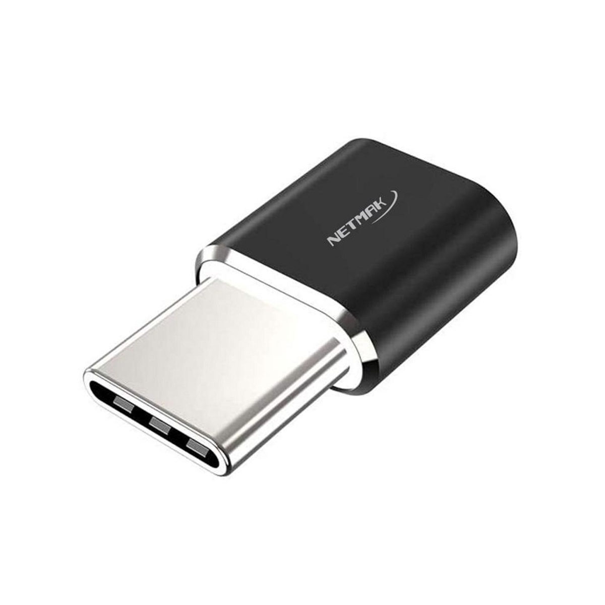 ADAPTADOR MICRO USB HEMBRA A USB C MACHO NETMAK NM-C103