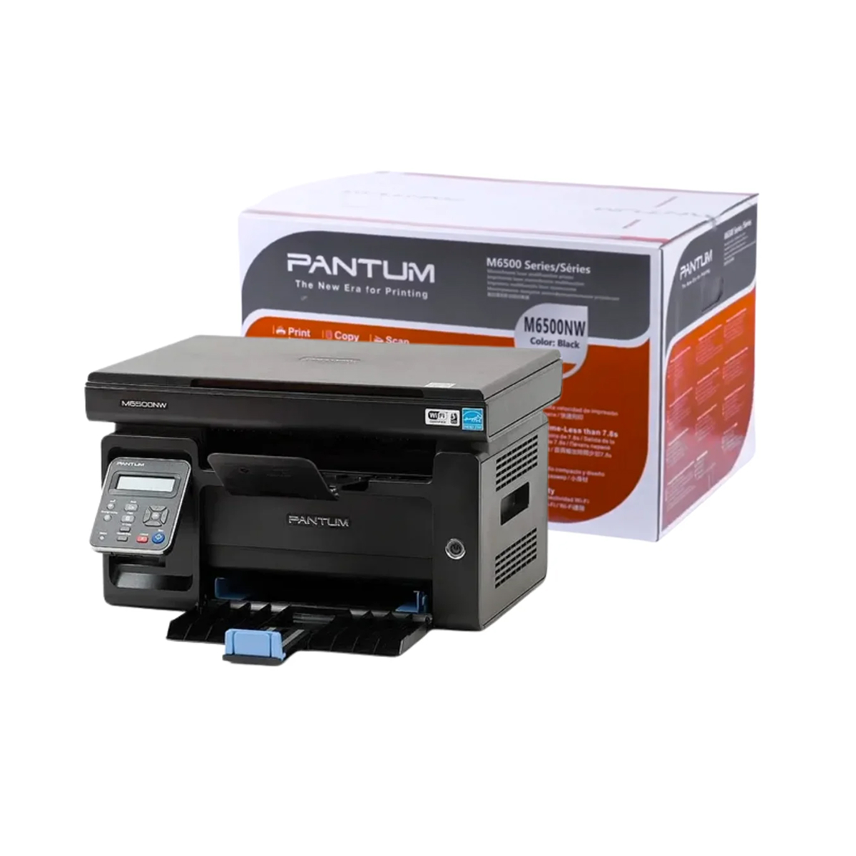 IMPRESORA LASER MULTIFUNCION MONOCROMATICA PANTUM M6500NW