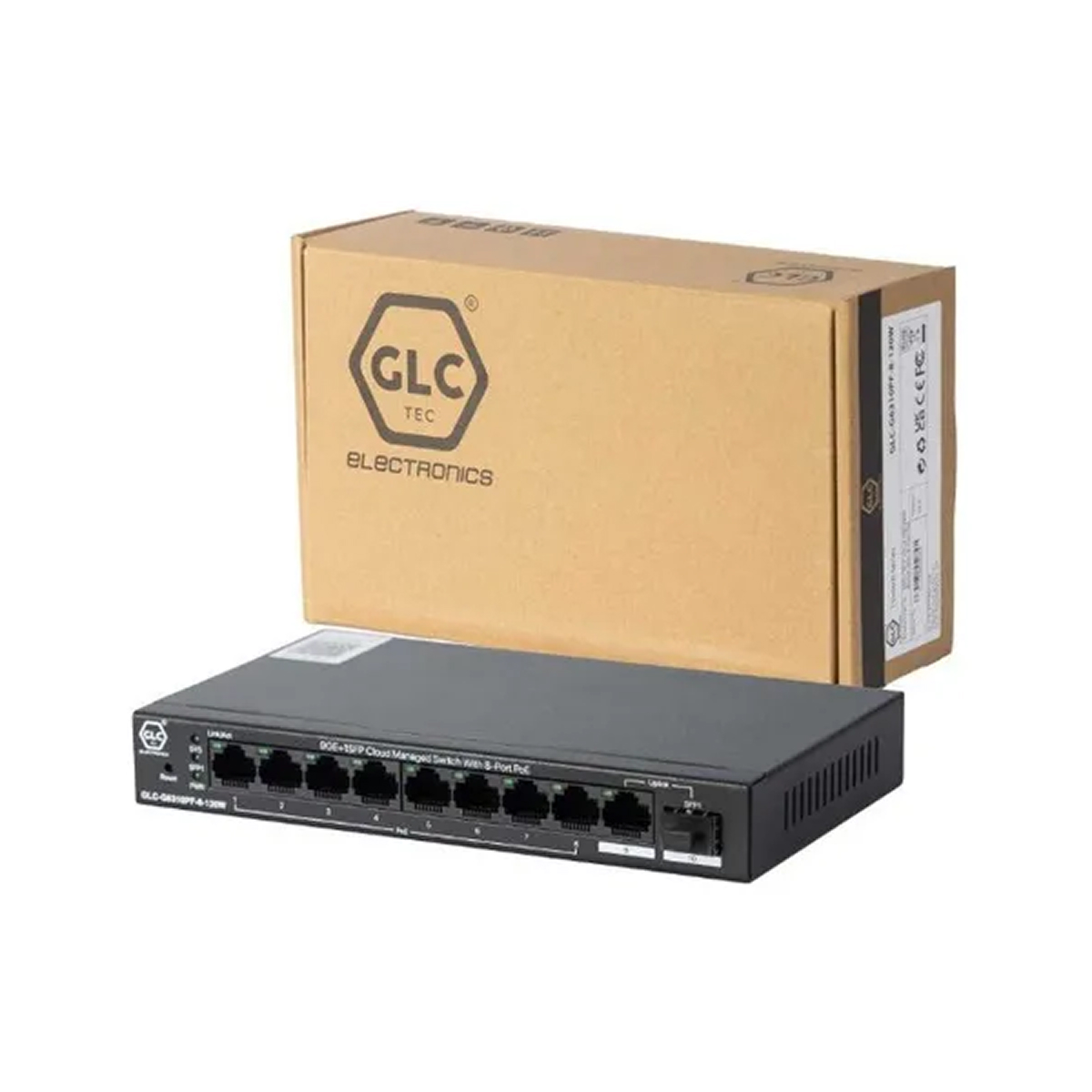 SWITCH RED 8 PUERTOS GLC GLC-G6310PF-8-120W